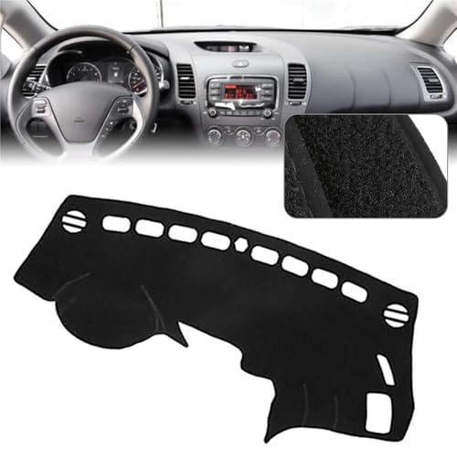 Cubierta de salpicadero Kia Cerato Forte 2014-2017 alfombrilla LHD premium 3