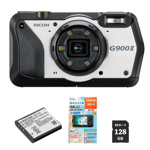 Amazon | リコー デジタルカメラ G900II 予備バッテリー＆液晶保護