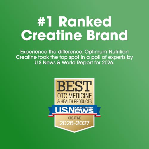 Optimum Nutrition Creatine Monohydrate Powder, Unflavored, 10 Oz - image 4