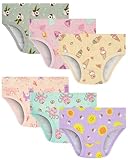 JAHSIYI Toddler Girls Underwear 2T Pure Cotton Panties Animal Briefs Underpants Undies Clothes Age 2 Years Ropa Interior Niña Calzones para niñas