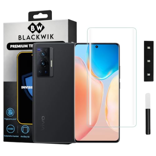 Image of Blackwik UV Curved Tempered Glass for Vivo X70 Pro | 1-Pack