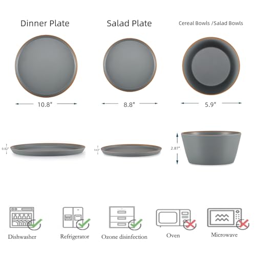 El Mejor Listado de Platos de melamina los 5 más buscados. 5 Imagen adicional