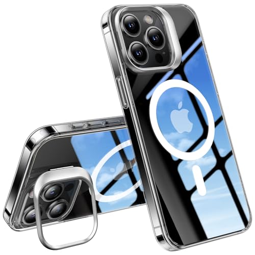 TORRAS for iPhone 15 Pro Max Case Compatible with MagSafe Crystal Clear