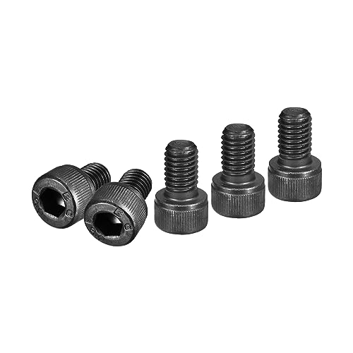 DTGN M8x12mm Socket Head Cap Screws Bolts, 20Pcs 12.9 Grade Alloy Steel, Metric Machine Hex Socket Screw, Hex Drive