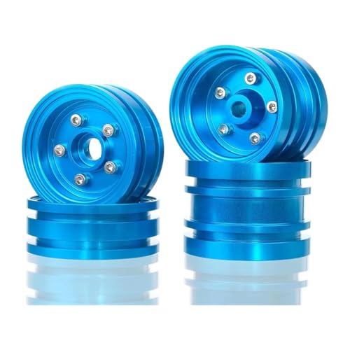 Compatible With Tamiya For Hornet For Buggy Champ Fast Attack For 1/10 RC �J�[�A�b�v�O���[�h�p�[�c�A���~�z�C�[���ƃn�u�Z�b�g�ƌ݊������� �p�[�c RC�J�[(Blue)