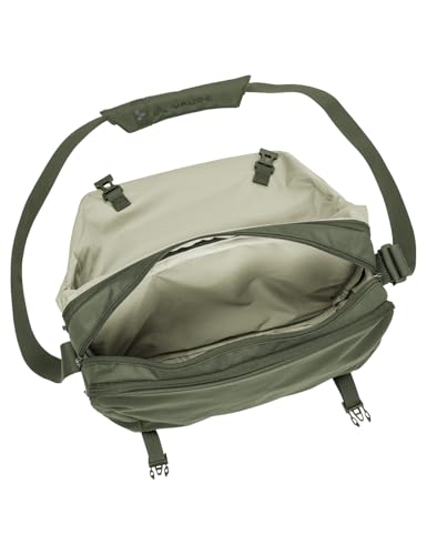 VAUDE Umhängetasche ROM M III, hochwertige Messenger Bag Herren & Damen aus recyceltem PET, wasserabweisende Schultertasche mit Notebook-Fach ideal für den urbanen Alltag