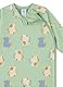 Sanetta Jungen-Overall grün | Praktischer und bequemer Strampler aus Bio-Baumwolle für Jungen. Baby Overall