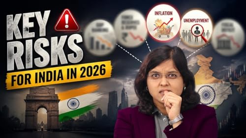 5 Big Risks for India in 2026 What It Means for India CA Rachana Ranade