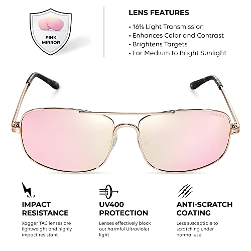 Image of Polarized Brow Bar Aviator Sunglasses for Men Pilot Military Style Metal Frame Driving Shades UV400