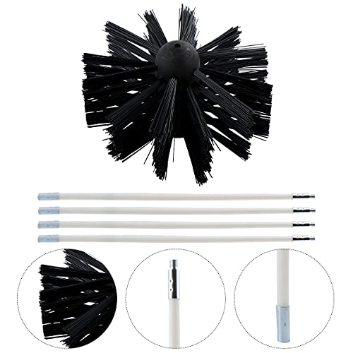 Duurzaam Tool 1 Set Schoorsteen Borstel Duct Borstel Droger Vent Borstel Reiniging Borstel Reiniging Tool - Afbeelding 3