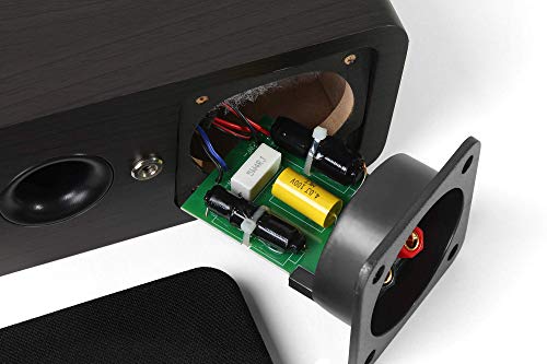 Micca Ooo Bookshelf Speakers With 3-Inch Woofers And Silk Tweeter (Dark Walnut, Pair) (Renewed) #TOP4