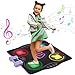 Kidzlane Electronic Dance Mat for Kids 8-12, Wireless Kids' Dance Pad with Bluetooth/AUX, Built-in Music, 5 Challenge Levels, 4 Modes - Interactive Toys for Children, Ages 6 and Up