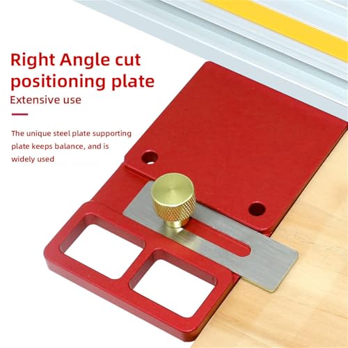 Rails de guidage carrés pour sciage du bois plaque positionnement angle droit - 3
