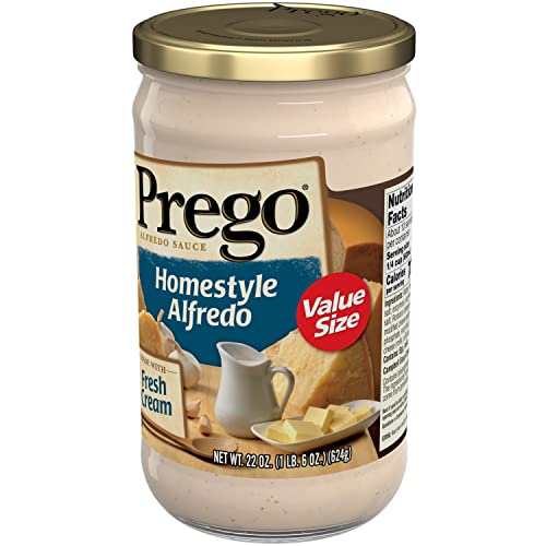 Prego Pasta Sauce, Homestyle Alfredo Sauce, 22 Ounce Jar (Pack Of 6) #TOP6