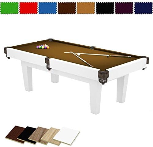 7FT Pool Table Billiard Radley Prime + Options to Customise + Free Accessories • Multi Games Reversible Table Tops • Five Exterior Finishes • Eight Cloth Colours • Personalised Logo Felts • Directly from Manufacturers