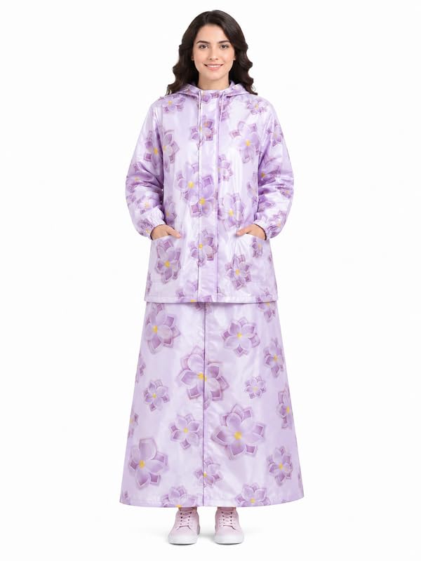 Image of Romano nx 100% Waterproof Rain Skirt Top Jacket for Women Rain Coat with 3 Years Warranty in 28 Colors