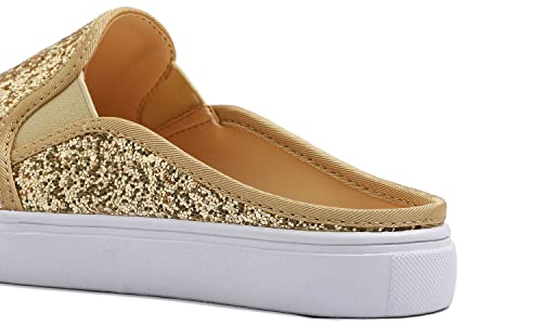 Image of FEVERSOLE Women's Sport Mules Slip On Loafers Fashion Backless Sneakers