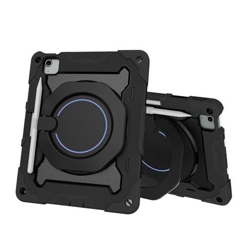 Coque iPad Air 11 M2 anti-casse avec sangle épaule pour usage scolaire