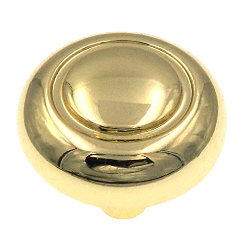 Hickory Hardware P209-UB Eclipse Mushroom Knob Finish: Ultra Brass cover
