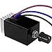 Acxico 1Pcs DC 12V 24V Motor Speed Controller Switch Truck Fan Heater Control Defroster