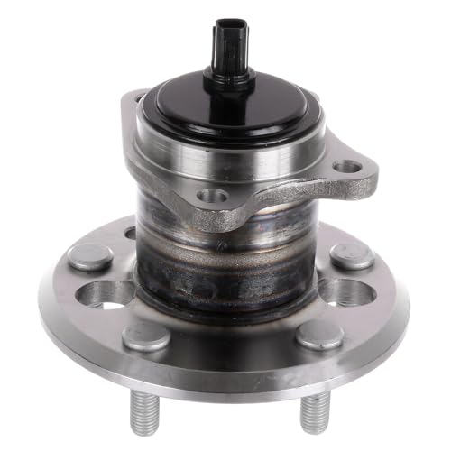 Image of Detroit Axle - FWD Pair Rear Wheel Bearing and Hub Assembly for 2013-2018 Lexus ES350, 2013-2020 ES300h 5 Lugs w /ABS, 2013 2014 2015 2016 2017 2018 512541 512542