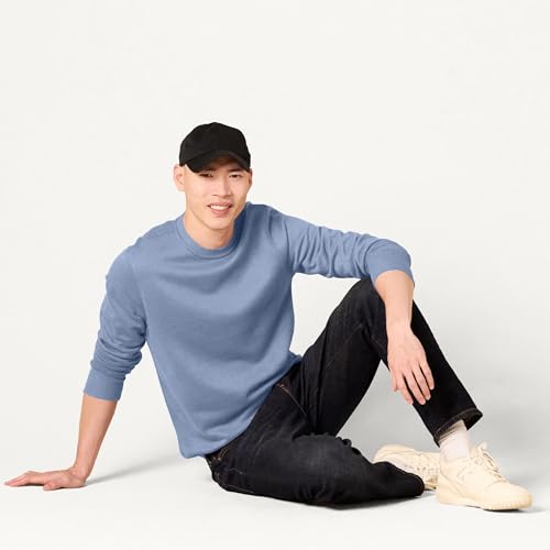 Image of Amazon Essentials Men's Crewneck Fleece Sweatshirt with Ribbing (Available in Big & Tall)