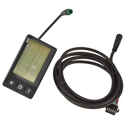 AOOOWER 電動自転車ディスプレイ ユニバーサル 24V 36V 48V 防水 LCDディスプレイ コントロールパネル 電動自転車用