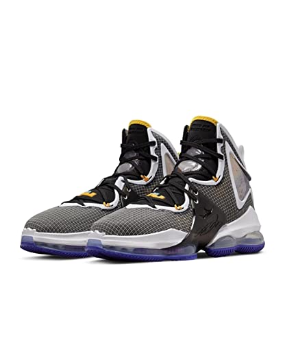 Nike Men's Lebron 19 Basketball Shoes, Black/University Gold Noir, 8.5 #TOP7