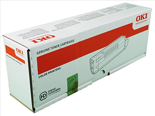 Image of Oki Colour Laser Toner Printer Cartridge C6 Black 42127408  C5100N C5100 C5200 C5300 C5400