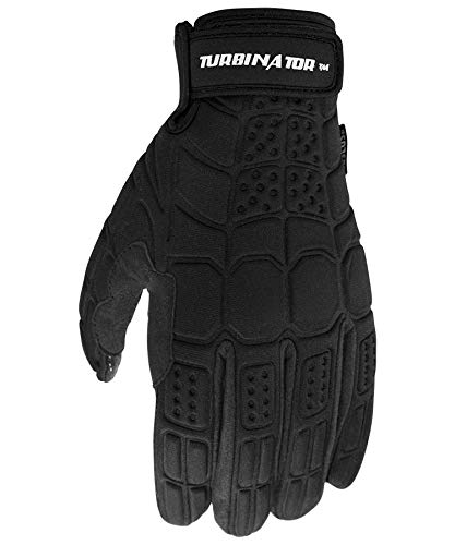 Cestus TURBINATOR BK-3061 M Pro Series Polychloroplene Turbinator Windproof Glove, Work, Medium, Black (Pack of 1 Pair)