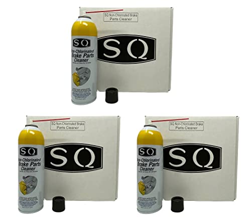 SQ Brake Cleaner Non Chlorinated, 36 Pack, 14.5 OZ per can. ...