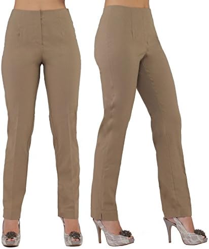 LIOR PARIS Women’s Diana Straight Fit Pull-on Trouser Pant for Wo...