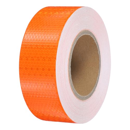 Ruban Réfléchissant Autoadhésif Orange Haute Visibilité 2 Pouces Imperméable