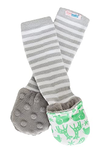 Image of Handsocks Plushy Stay On Strap-Free No-Scratch & Warmth Mittens