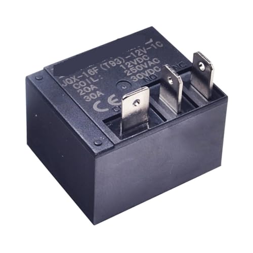 Relais 5 broches JQX-16F commutation 12V stable pour circuit imprimé