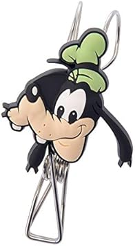 Amazon ディズニーストア 公式 グーフィー バスクリップ フェイス クリップ リング 文房具 オフィス用品