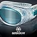 Speedo Unisex-Adult Swim Goggles Hydrospex Classic, Clear