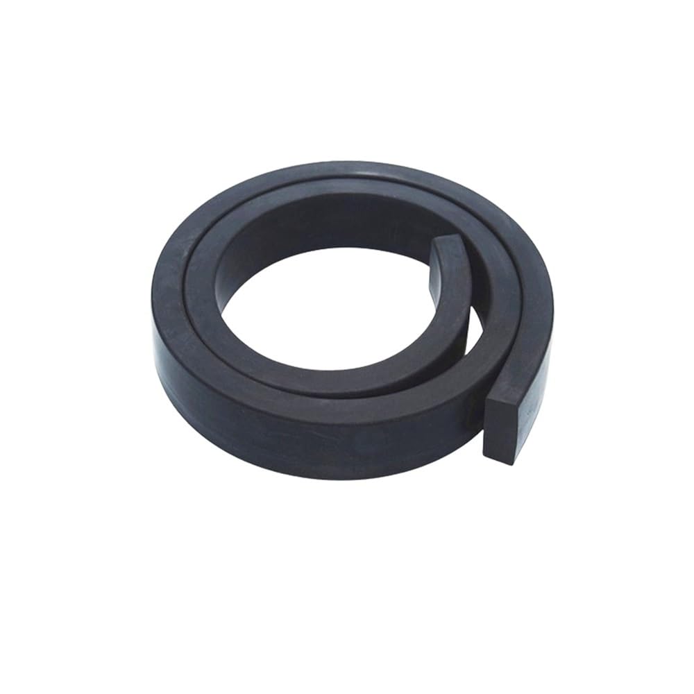 Produktbild von Masser NBR-Dichtungsstreifen Quadratisch 6x6 Bis 20x20 Mm – Hochtemperaturbeständig, Selbstklebend, 1 M – Für Türen, Fenster, Klima & Maschinen
