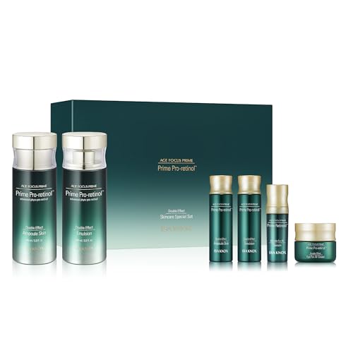 ISA KNOX Age Focus Prime Double Effect Skincare Special Set (8.5 fl oz) - Korean Skincare for...