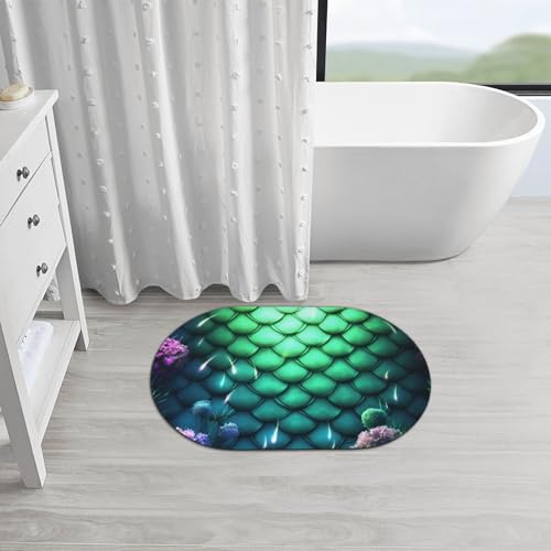 Paillasson de bain Moonlight Garden 40x60 cm antidérapant