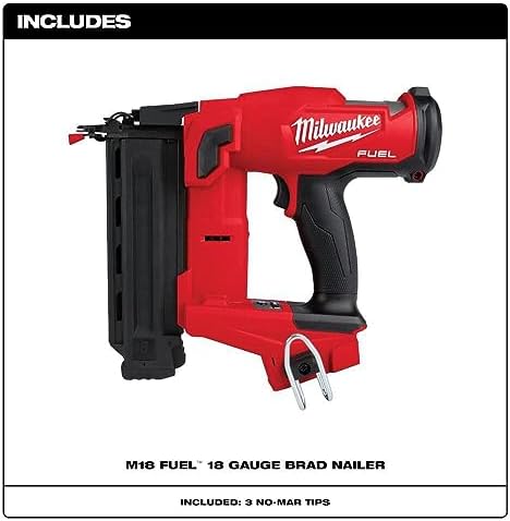 Milwaukee M18 FUEL 18-Gauge Brad Nailer (Tool-Only) - Image 2