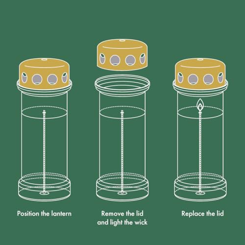 Bolsius - Grablicht nr 6 + Deckel Note From The Heart - Brenndauer 70 Stunden - Enthält Natürliches Pflanzenwachs - Ohne Palmöl