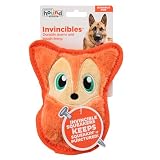 Outward Hound Durablez Tough Plüsch Squeaky Hundespielzeug, Fuchs, Orange, XS