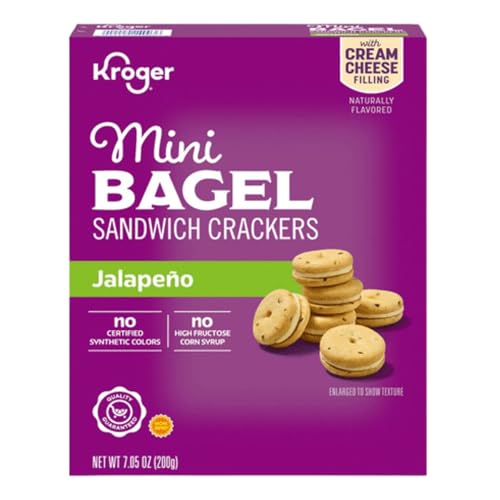 Jalapeno Mini Bagel Sandwich Crackers 7.05 oz