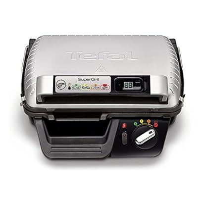 Tefal SuperGrill 2000 Watt Elektrogrill Elektrogrill Aluminium 320 x 240 mm – Bild 4