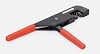 75_Z-0-0-1 Professional Large Crimping Tool, Type G, Without Inserts, BlackRed