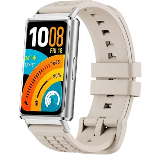 For Huawei Band 11/11 Pro ��p �����o���h �V���R�� �X�g���b�v 12cm ���G����K �h�� �h�� �X�|�[�c ���[�N�A�E�g �����j���O �����C �ł� �g���� 11/11 �v�� �����p �x���g [���s�A���i]