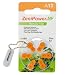 60 ZeniPower Mercury Free Hearing Aid Batteries Size: 13 + Battery Holder Keychain Kit