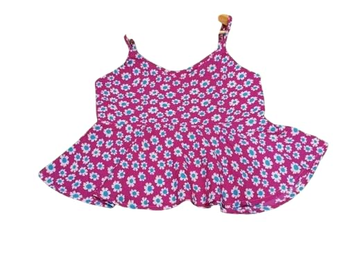 Image of emeros Women's Girls Floral Printed Stylish Dress| Comfortable, Breathable, Lightweight|SL 43