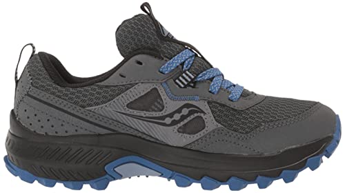 Saucony Women's Excursion Tr16 Gore-Tex Trail Running Shoe, Shadow/Summit, 5 #TOP5